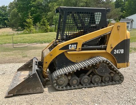 cat 247b skid steer tracks|cat 247b for sale.